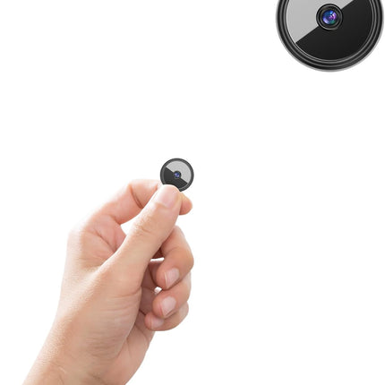 1pcs Only 0.9 inch Hidden Camera with Audio/Video Mini Small Spy Home Indoor Use Cam Night Vision Motion Detection Baby Monitor Wireless Outdoor Nanny WiFi espias ocultas Security Secret (1, mini)