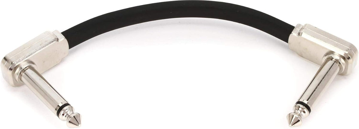 Flat Ribbon Patch Cable, 3in, Black