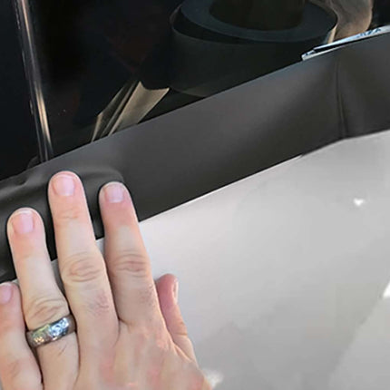 2 inchesx25 Feet Gloss Black Vinyl Wrap Kit for Black Out Chrome Delete Made from Genuine 3M 2080 Film Window Trim Door Trim