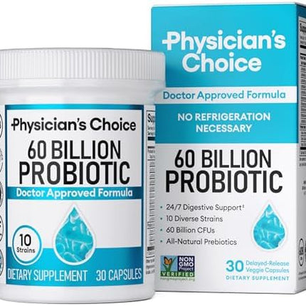 Physician's Choice Probiotics 60 Billion CFU - Front