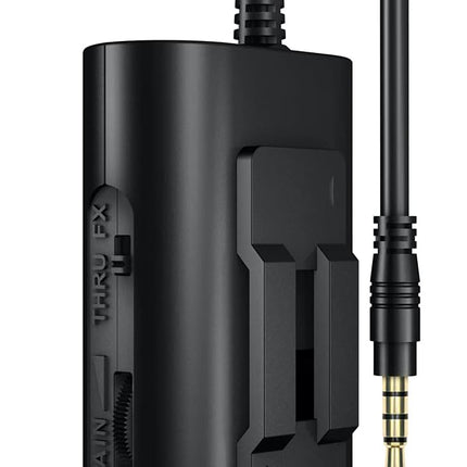 IK Multimedia iRig 2 portable guitar audio interface, lightweight audio adapter for iPhone and iPad with instrument input and headphone/amplfier outs