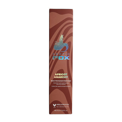 Arctic Fox Semi-Permanent Hair Dye Apricot Anarchy - Vegan, Cruelty-Free, Ammonia-Free - 5.6 fl oz