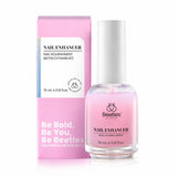 Nail Strengthener and Growth Pink Nail Polish, Nail Care Treatment