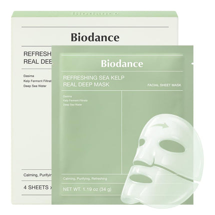 Mascarilla facial hidrogel de bio-colágeno de hidratación profunda para uso nocturno, minimiza poros, reafirma y mejora la elasticidad, cuidado de la piel coreano, regalos de autocuidado para mujeres | 1.19oz(34g) x 16ea