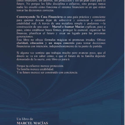 Construyendo Tu Casa Financiera: Principios Claros para Construir Estabilidad Financiera (Spanish Edition)