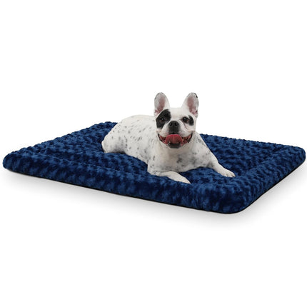 Alfombrilla lavable para cama de perro tamaño grande, almohadilla esponjosa para jaula de mascotas 48x30 XXL