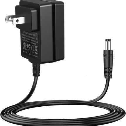 DC 9V 500mA Guitar Pedal Power Supply Adapter AC Wall Charger Adapter One Spot 5.5mmX2.1mm Compatible for Most Effect Pedals (Tip Negative)
