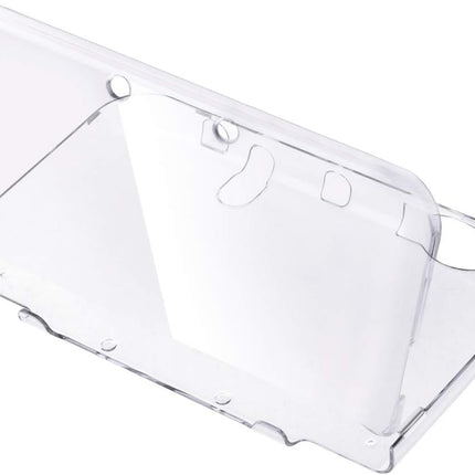New 3DS XL Case - Ultra Clear Crystal Transparent Hard Shell Protective Case Cover Skin for New 2015 Nintendo 3DS XL LL - [New Modified Hinge-less Design]