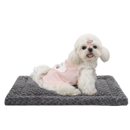 Alfombrilla lavable para cama de perro tamaño grande, almohadilla esponjosa para jaula de mascotas 48x30 XXL