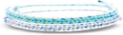 Made by Nami 2 Pcs Wave String Ankle Bracelets for Women Waterproof & Adjustable Thin Braided Anklet Surfer Boho Ankle Bracelet Set of 2 Beach Accessories