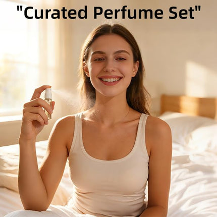Perfumes for women,High End Designer Fragrance Sampler Set for women, Perfume Sampler Set for Women, mini perfume samples, High-End Scent Discovery Gift Set(pack of 16 Sample Vials)