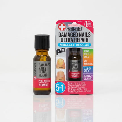Multi-reparación 5-en-1 para uñas dañadas de manos o pies