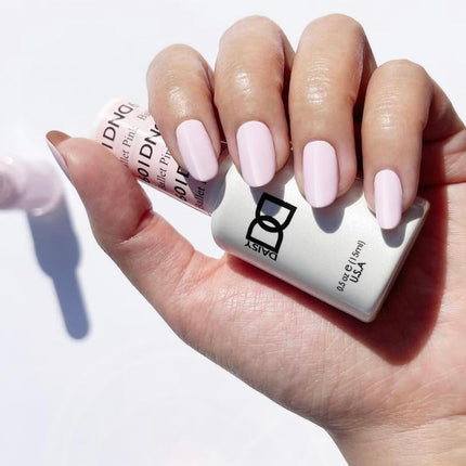 DND Gel Polish Set, Pink Collection, UV/LED GelPolish and Air Dry Nail Lacquer, Matching Chip-Free Polish Duo, 0.5 Fl Oz Each