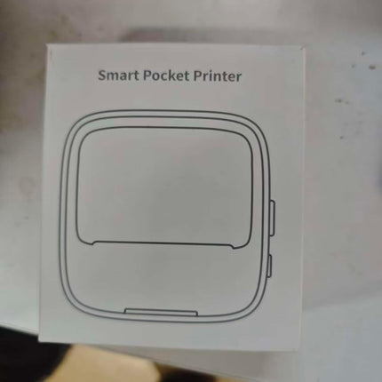 iDPRT Sticker Printer, Portable Sticker Maker Machine, Mini Inkless Bluetooth Thermal Printer for iPhone & Android, Pocket Printer for Labels, Barcodes, DIY Journaling, Kids Gift, Gray