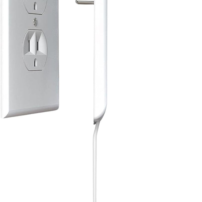 Original & Patented Flat Ultra-Thin Outlet Concealer with Extension Cord Kit, Multi Outlets Power Strip, Ideal for Home