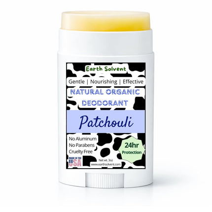 Magnesium Grass Fed Beef Tallow Deodorant – Aluminum-Free Natural Deodorant for Sensitive Skin, Long-Lasting Odor Protection, Handmade in USA (Patchouli)