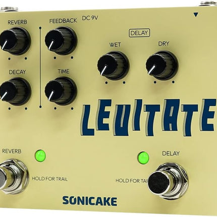 Delay Reverb 2 in 1 Guitar Effects Pedal Digital