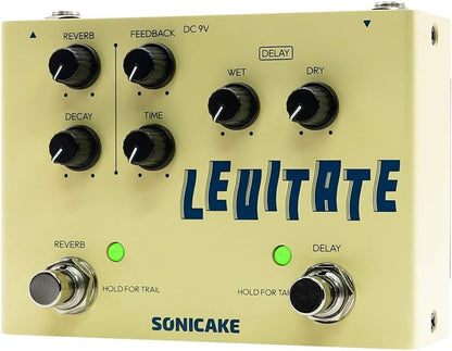 Delay Reverb 2 in 1 Guitar Effects Pedal Digital