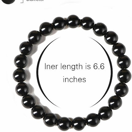 Handmade 8mm Beaded Bracelets For Men Protection Bracelet For Women Chakra Feng Shui Stretchy Handmade Lucky Money Stretchy Crystal Bracelets Best Gifts