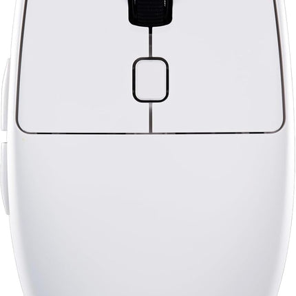 VXE V3 Pro Lightweight Wireless Gaming Mouse, PAW3395 SE Sensor, 18000 DPI, 6 Programmable Buttons, 300h Battery,1k Polling Rate, Compatible with PC, Mac (V3 Pro, White)