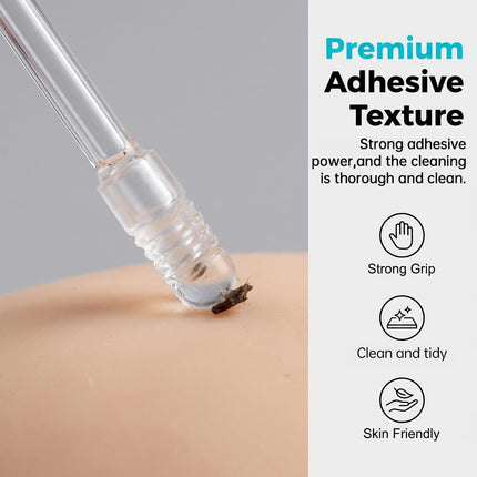Reusable Sticky Ear Cleaning Stick, 2026 Upgraded 24 Pcs Ear Wax Removal Tools, Earwax Adhesive Swabs for Adults, Home (Light Blue, Small - 24 pcs)