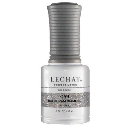 Gel Polish, Hologram Diamond, 0.5 Fl Oz