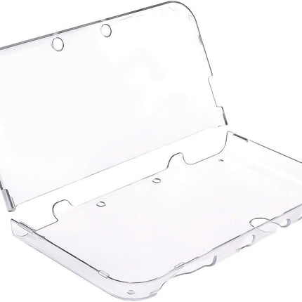 New 3DS XL Case - Ultra Clear Crystal Transparent Hard Shell Protective Case Cover Skin for New 2015 Nintendo 3DS XL LL - [New Modified Hinge-less Design]