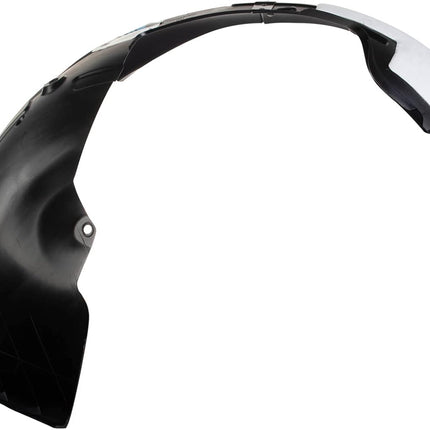 TRQ Front Right Inner Fender Liner Black Passenger Side Compatible with 2019-2021 Kia Forte KI1249159
