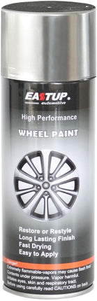 EASTUP Premium Metallic Chrome Acrylic Enamel Wheel Paint - Brilliant Finish, High Durability, Fade-resistant, Quick Drying Rim Coating Spray Paint.