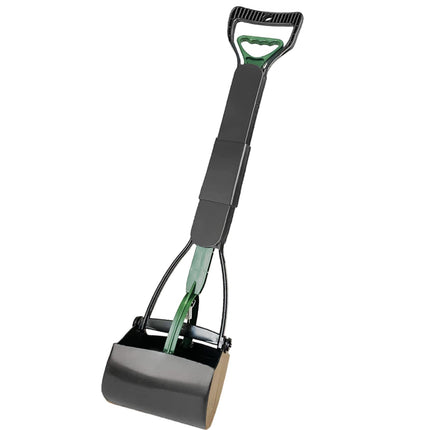Non-Breakable Pooper Scooper for Large Medium & Small Dogs Heavy Duty, 28“Long Handled Dog Poop Scooper for Grass,Durable Dog Poop Pick Up Tool, Poop Grabber