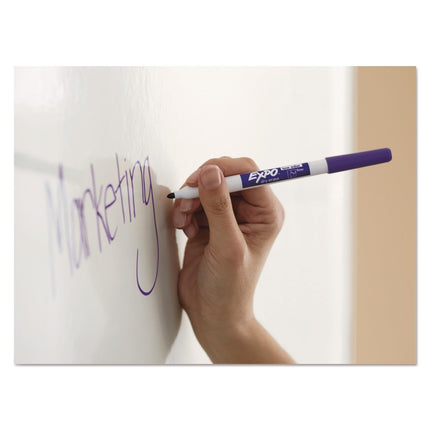 Dry Erase Markers, Low Odor Ink, Black, Fine Tip, 12 Count - Whiteboard, Calendar, Organization, Supplies for Office, School, Classroom, Teachers
