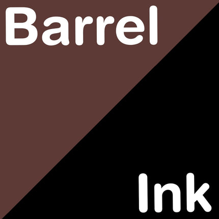 uniball Zento Retractable Liquid Gel Pens, Medium Point (0.7mm), Umber Barrel, Black Ink. 6 Pens