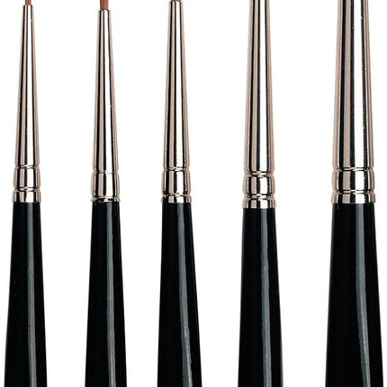 da Vinci Brushes 5359 da Vinci Watercolor Russian Red Sable 5359-5 Brush Set-Includes Series 36 Sizes 0, 1, 2, 4 & 6-Round Shape