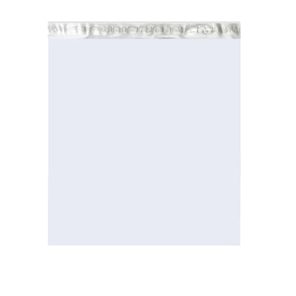 100 pcs 10x13 Inches White x Silver Poly Mailers Shipping Envelopes, Strong Adhesive Sealing, Waterproof, and Tear-resistant Postal Mailing Bags for Clothing, Books, and Accessories
