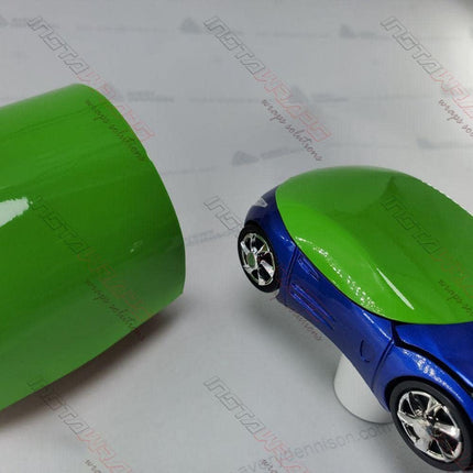 AD Car Wrap Roll SW900 Gloss Grass Green | 758-O | (Sample 3in x 5in) | Automotive Vinyl Wrap for Cars - Car Interior Wrap & Exterior