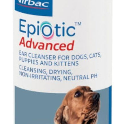Virbac EPIOTIC® Advanced Ear Cleanser | Powerful and Gentle Cleanser For Dogs and Cats of all ages, 4 oz