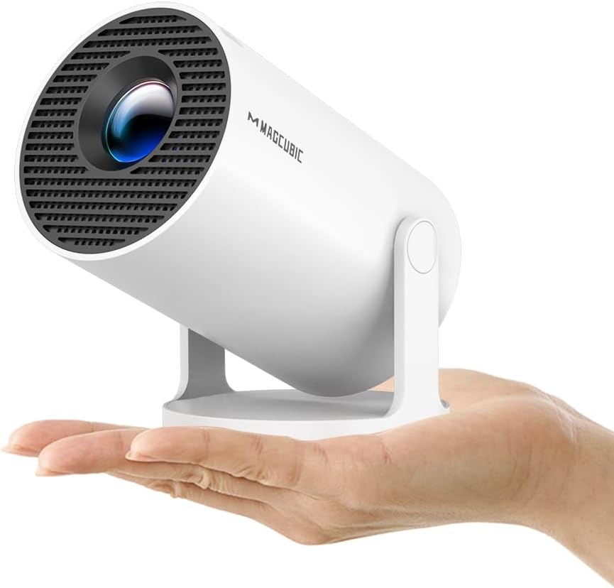 2026 Upgraded Mini Projector with WiFi and Bluetooth