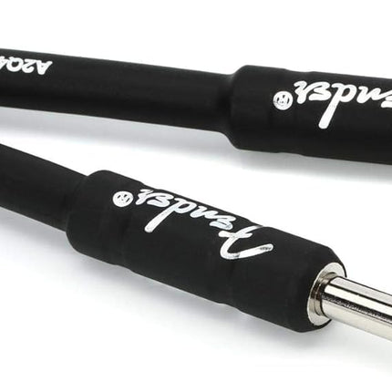 Professional Series Instrument Cable, Guitar Cable, Guitar Accessories, Angle/Angle, Black, 6in, 2-Pack