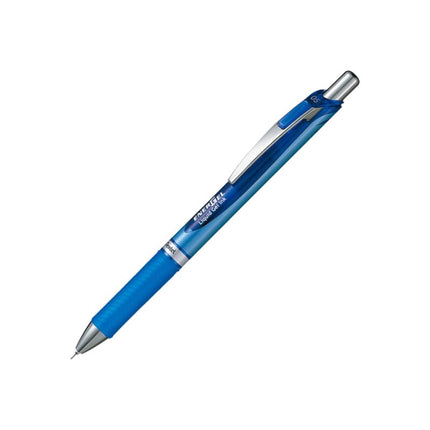Bolígrafo de gel líquido retráctil EnerGel RTX, (0.5mm), línea fina, punta de aguja, tinta azul, pack de 3 (BLN75BP3C)