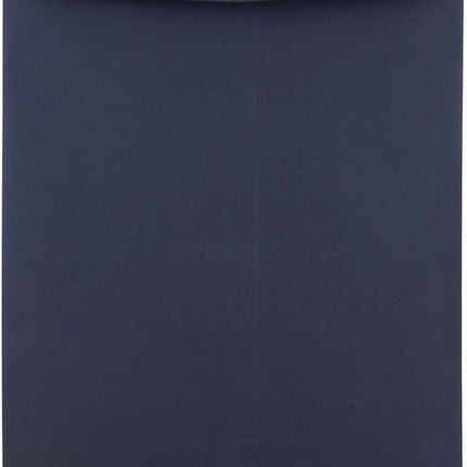 JAM PAPER 9 x 12 Open End Catalog Premium Envelopes - Navy Blue - 50/Pack