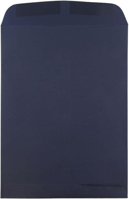 9 x 12 Open End Catalog Premium Envelopes - Navy Blue - 50/Pack - photo 2