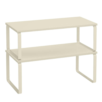 Cabinet Organizer Shelf, Set of 2 Spice Rack, Kitchen Storage