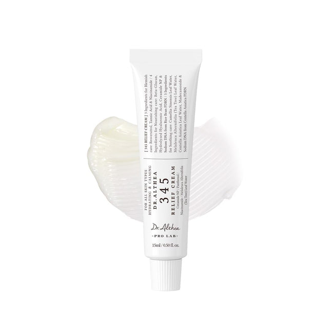Relief Cream | Daily Face Moisturizer for Soothing Recovery and Blemish Care with PDRN & Niacinamide | Korean Vegan