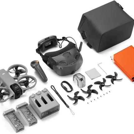 DJI Avata 360 Motion Fly More Combo, 360° Drone With 1-Inch 8K 360° Imaging, 360° Camera Drone With Propeller Guard. Includes Goggles N3 and RC Motion 3 for Intuitive Motion Control 1 year NYC Care Plan and more