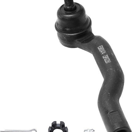 Detroit Axle - Front Outer Tie Rods for 2007-2014 Ford Edge, 2007-2015 Lincoln MKX, 2 Outer Tie Rod End Links 2008 2009 2010 2011 2012 2013 Replacement