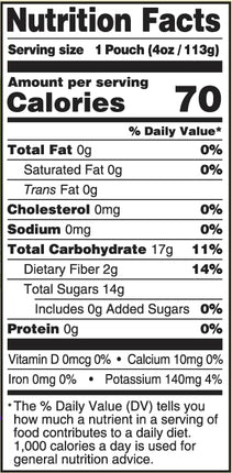 Pumpkin Tree Peter Rabbit Organics, Organic Apple and Grape 100% Pure Fruit Snack, 4 Ounce (Pack of 10)