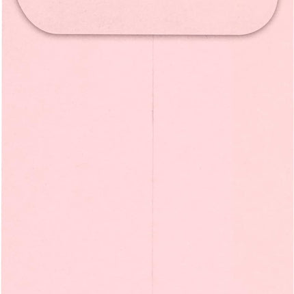LUXPaper #1 Coin Envelopes | 2 1/4" x 3 1/2" | Candy Pink | 80lb. Text | 500 Qty