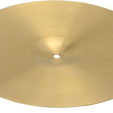 16 Inch Crash Cymbal for Drum Set, Thin Copper Alloy, Gold Finish, Bright Sound, Fast Response, 0.7mm Thickness