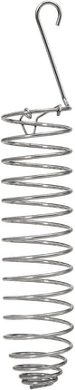 Millet Holder for Bird Cage, Bird Foraging Toy Feeder for Parrots Parakeet Cockatiel, Stainless Steel Bird Treat Holder and Fruit Vegetable Food Basket, Bird Cage Accessories for Play
