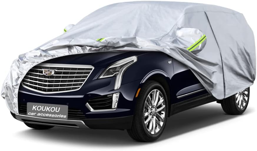 6-Layer Waterproof Full Car Cover for Cadillac XT5 2016-2025
